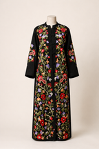 Floral Aghabānī Coat
