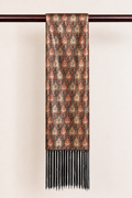 Pure Silk Brocade Scarf