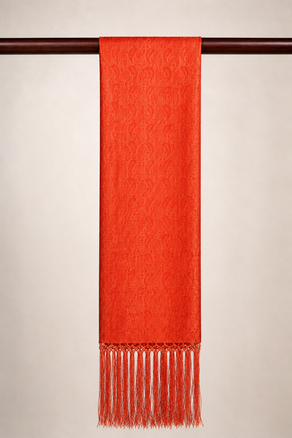 Pure Silk Brocade Scarf