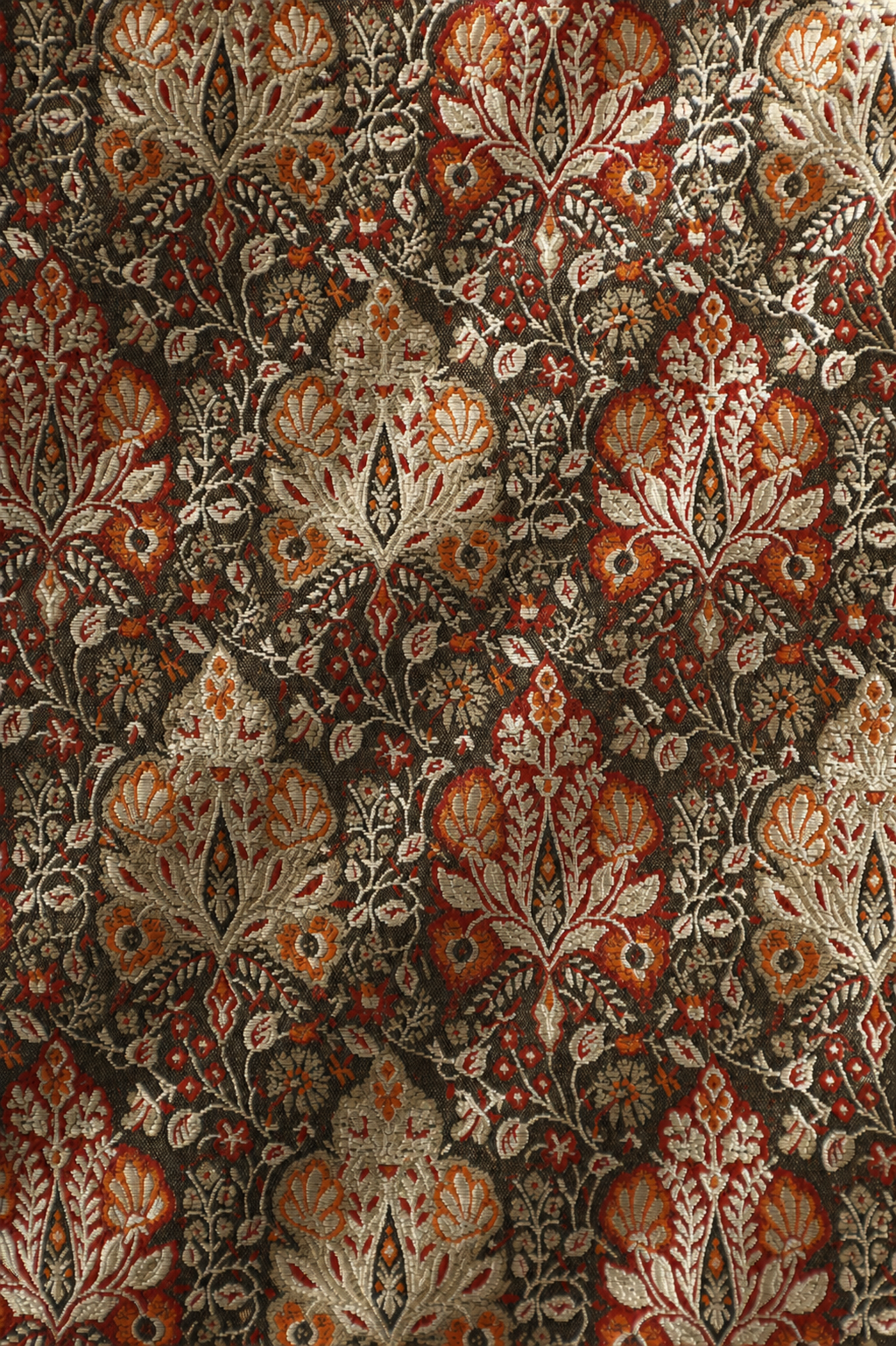 Pure Silk Brocade Scarf