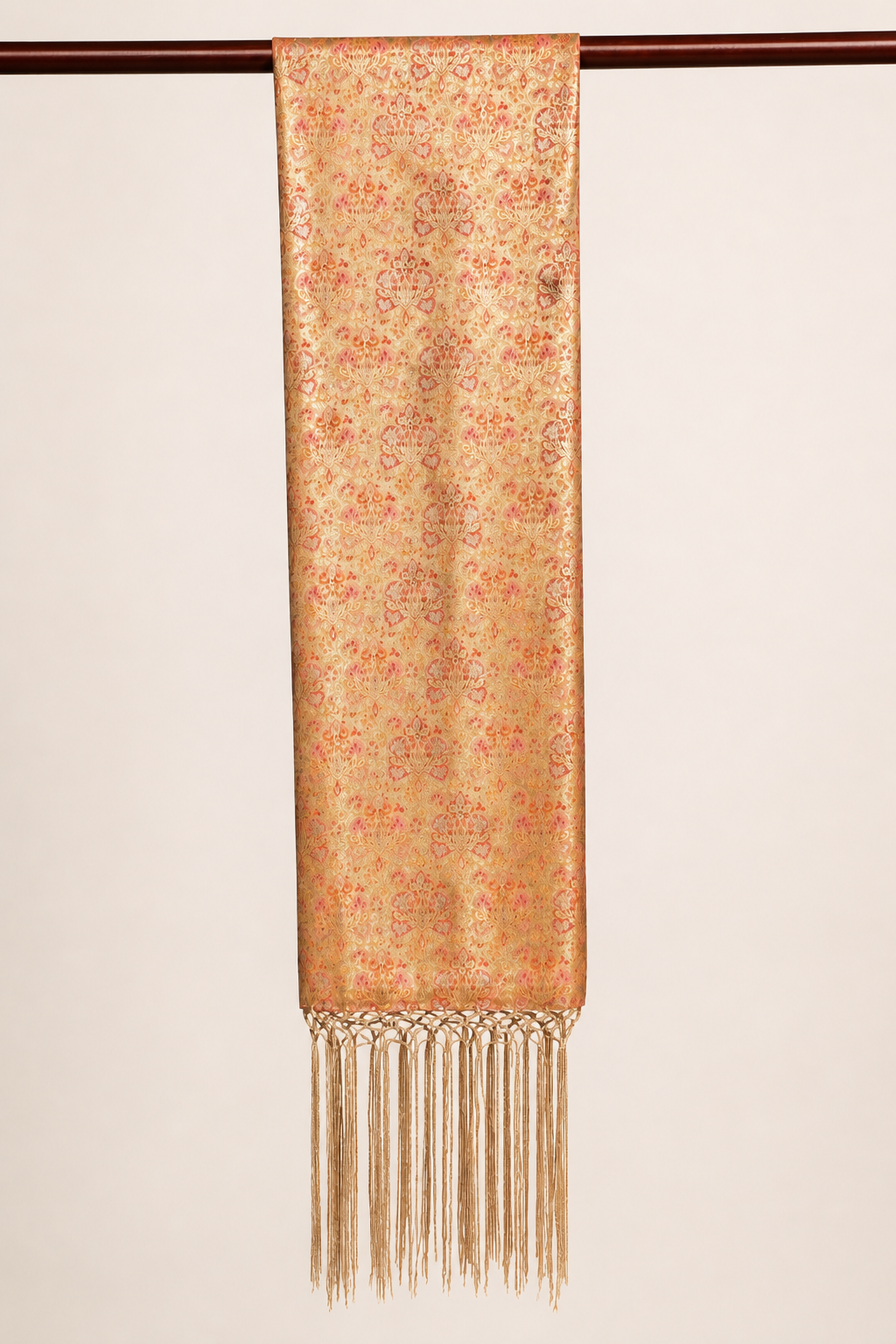 Pure Silk Brocade Scarf