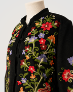 Floral Aghabānī Coat