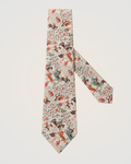 Natural Silk Brocade Tie ( Chinoiserie  )