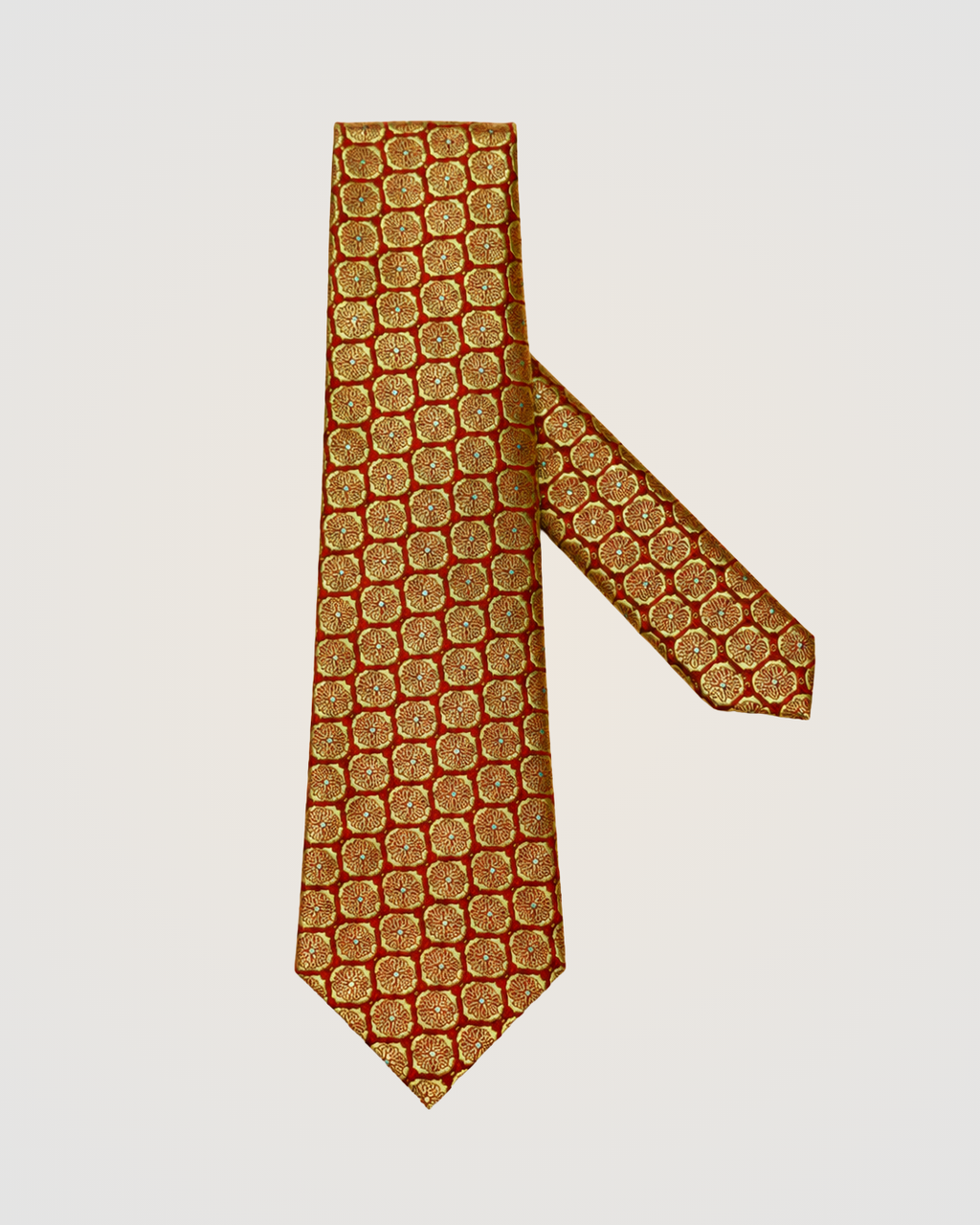 Natural Silk Brocade Tie ( Lira )