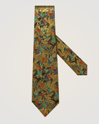 Natural Silk Brocade Tie ( Chinoiserie  )