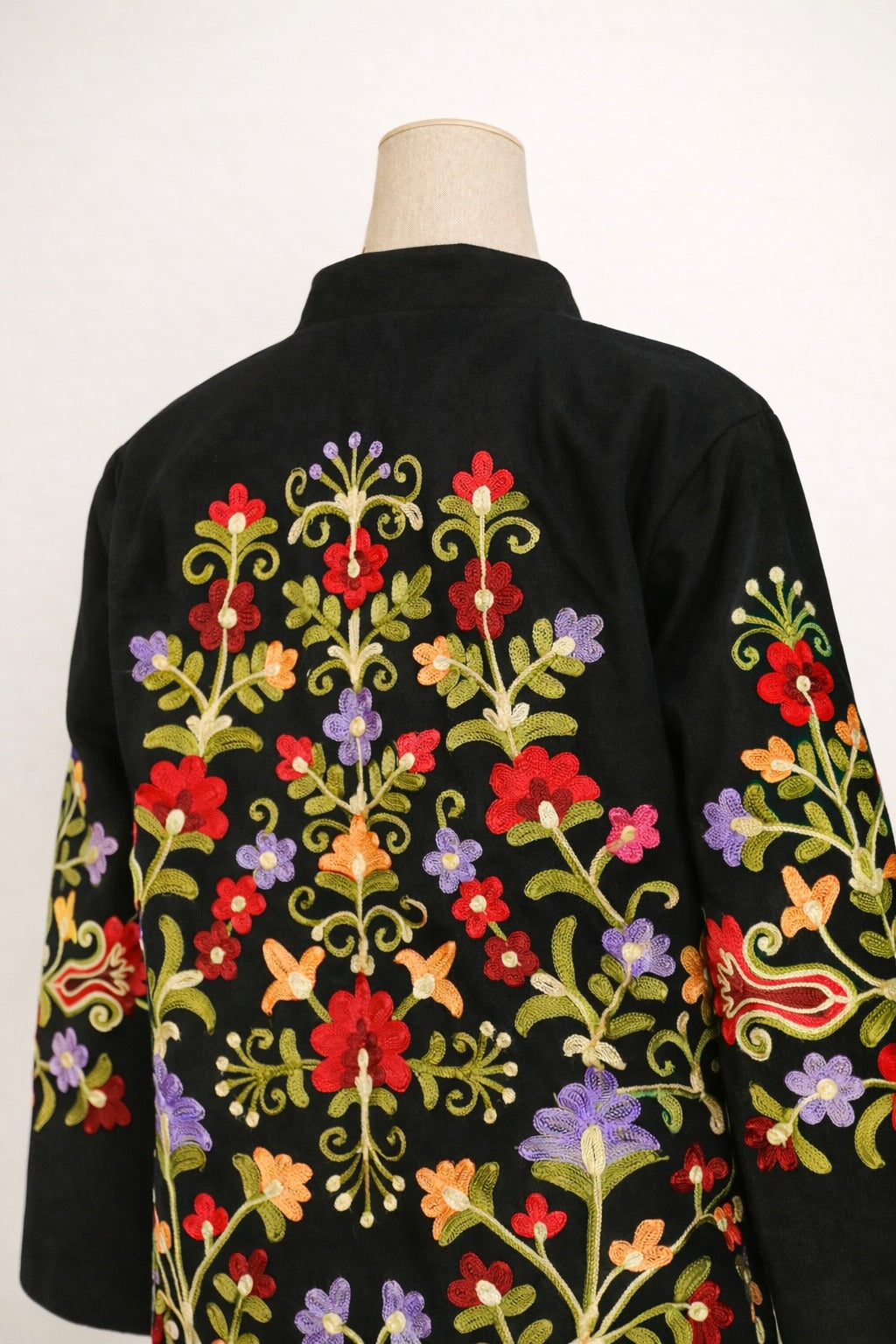 Floral Aghabānī Coat